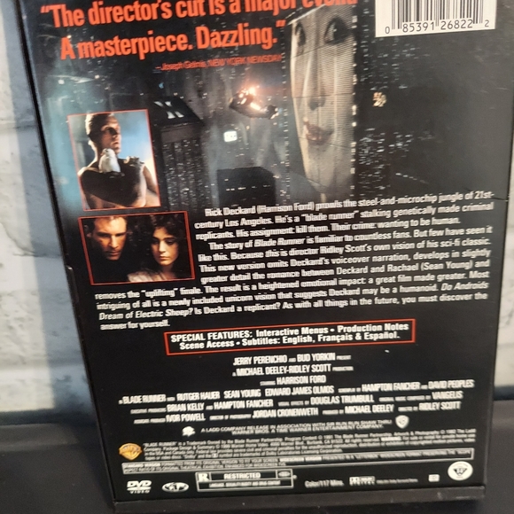 DVD Blade Runner Harrison Ford The Directors Cut - Picture 2 of 3